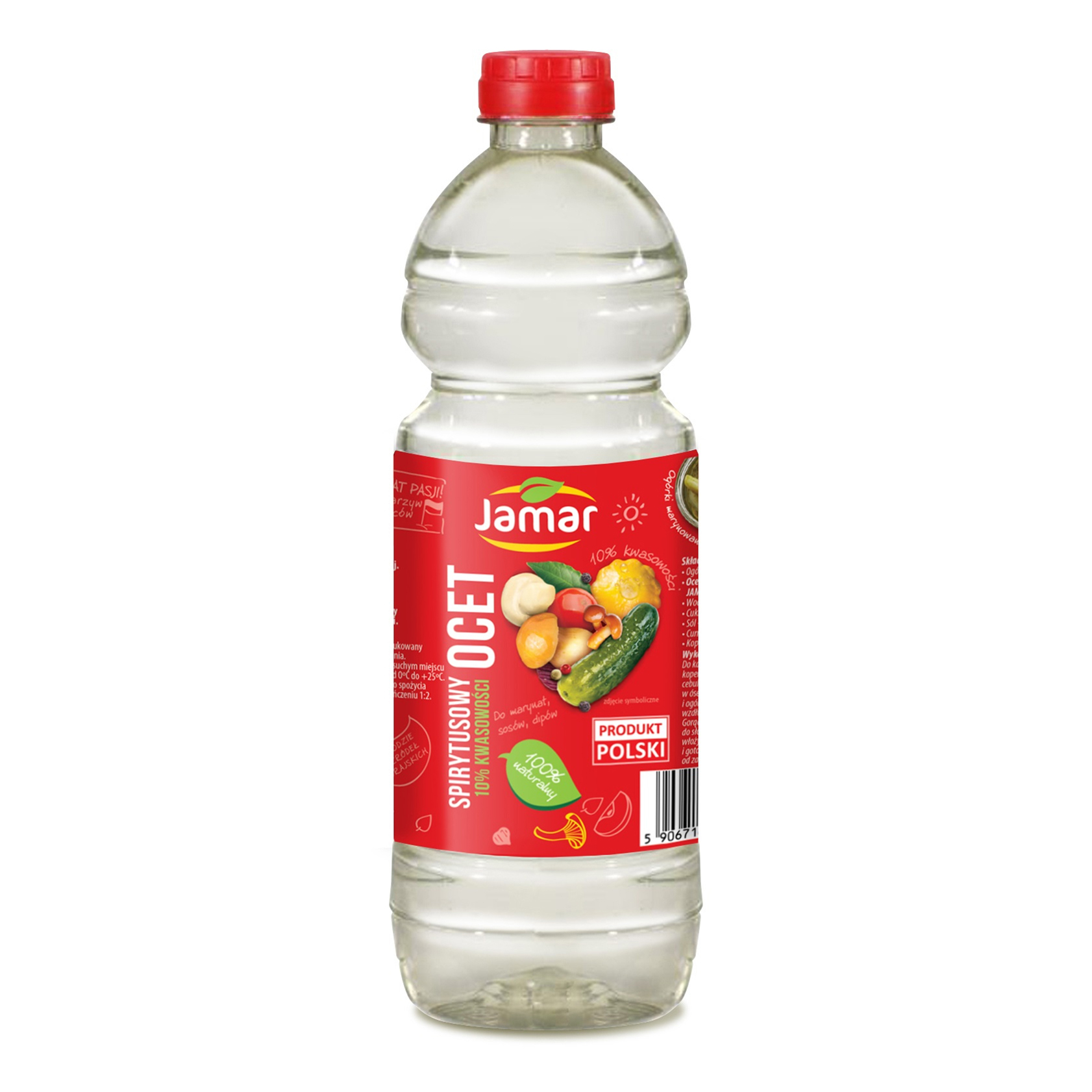 

Уксус Jamar столовый пищевой 10% 1 л