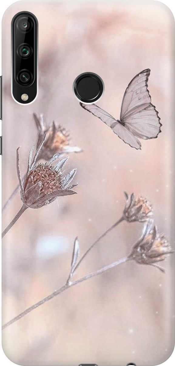 

Чехол на Honor 9C/Huawei P40 Lite E с принтом "Бабочка", 6415