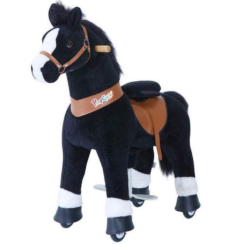 фото Поницикл ponycycle medium лошадка черный u-426