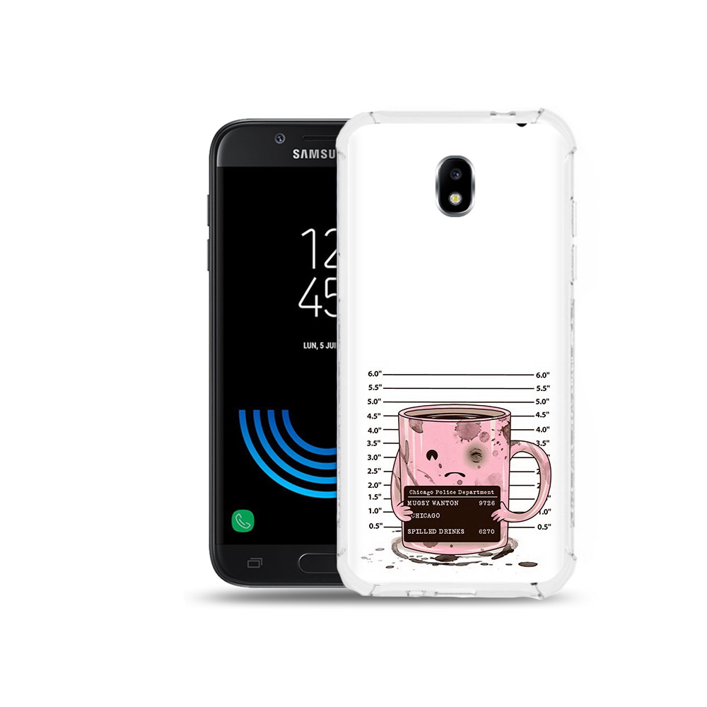 

Чехол MyPads Tocco для Samsung Galaxy J5 (2017) кружка, Прозрачный, Tocco