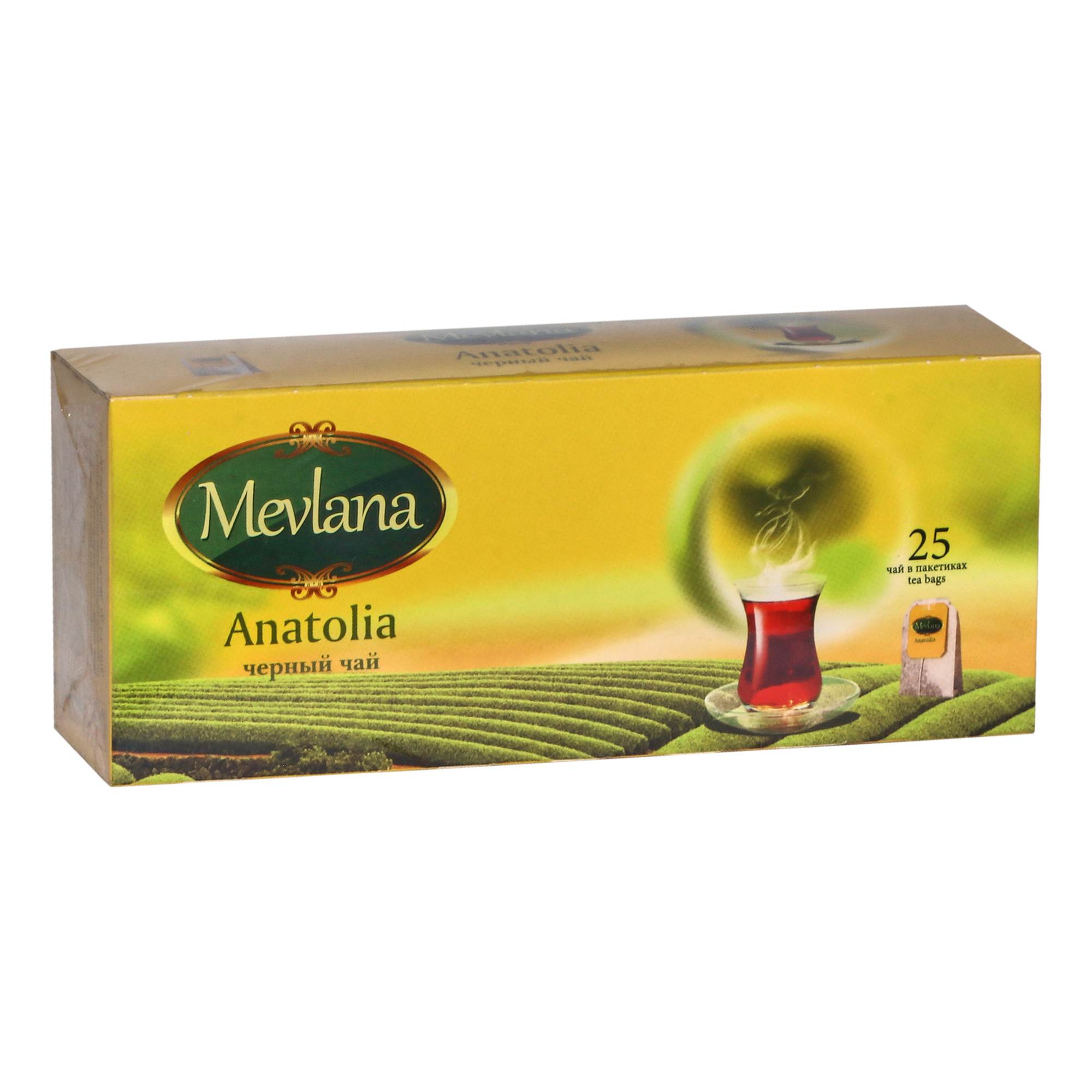 

Чай черный Mevlana Anatolia рекое в пакетиках 2 г х 50 шт