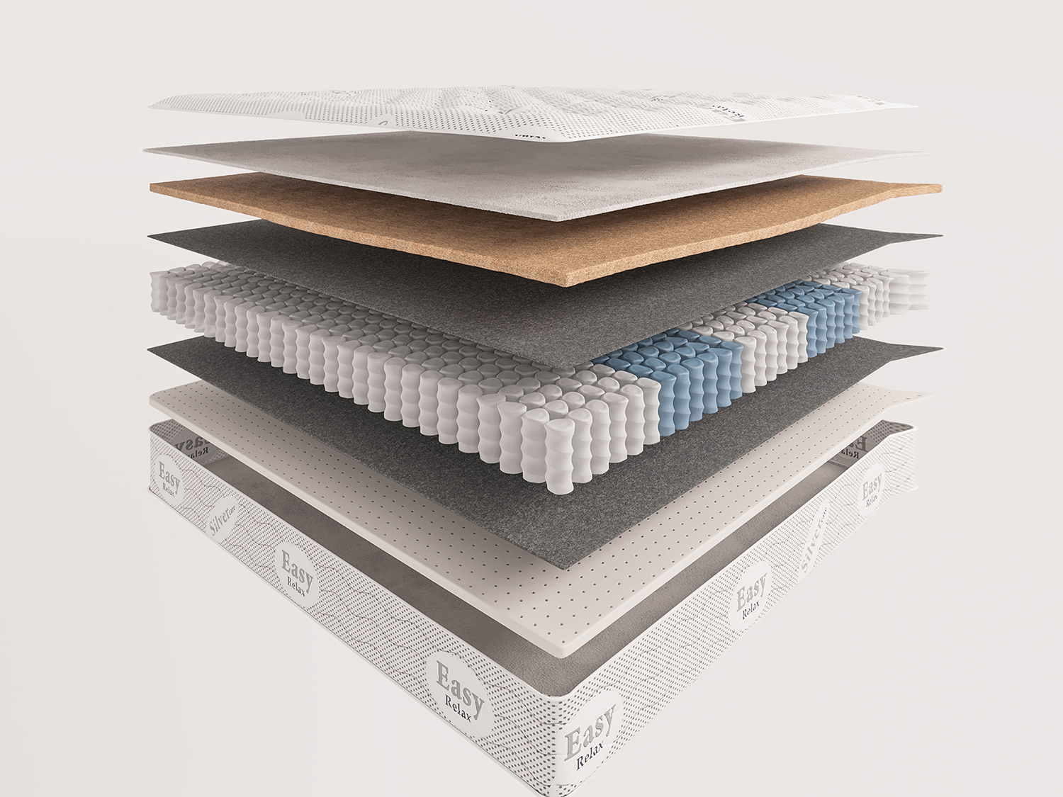 

Матрас Evita Fresh 120x200, Белый, Fresh