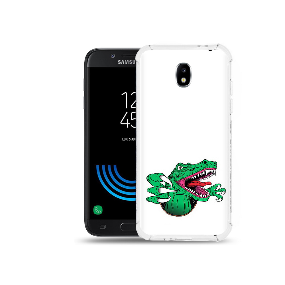 

Чехол MyPads Tocco для Samsung Galaxy J5 (2017) крокодил, Прозрачный, Tocco