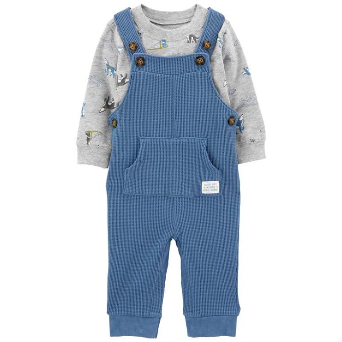 

Комплект одежды CARTER'S 1378257 серый; синий 56, 1378257