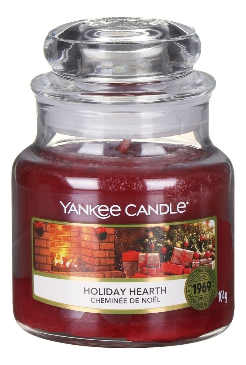 

Ароматическая свеча Yankee Candle Holiday Hearth 104г, 367366