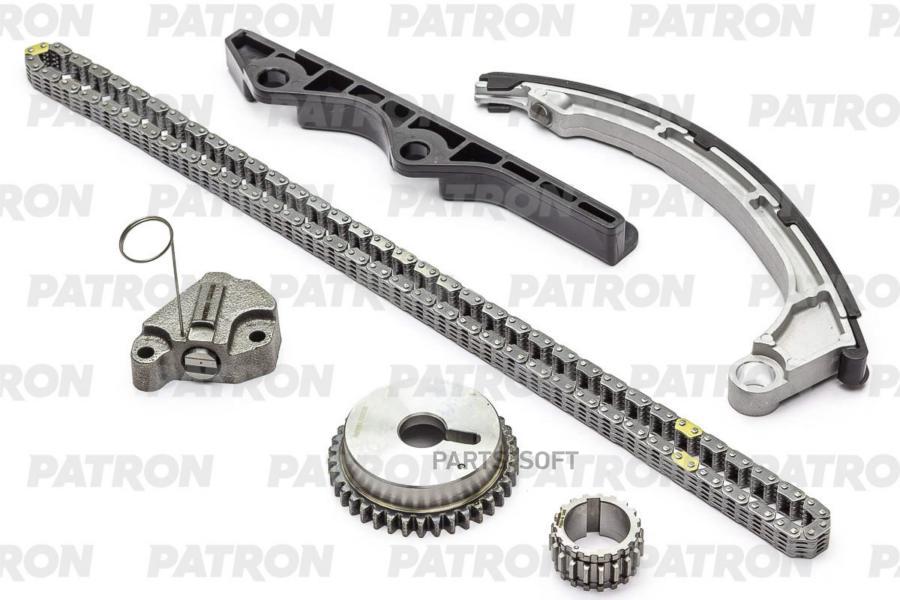 

Patron Комплект Цепи Грм (Цепь-1, Нат-1, Усп-2, Шест-2) Nissan Note (E11) 1.4I (Cr14De) 20