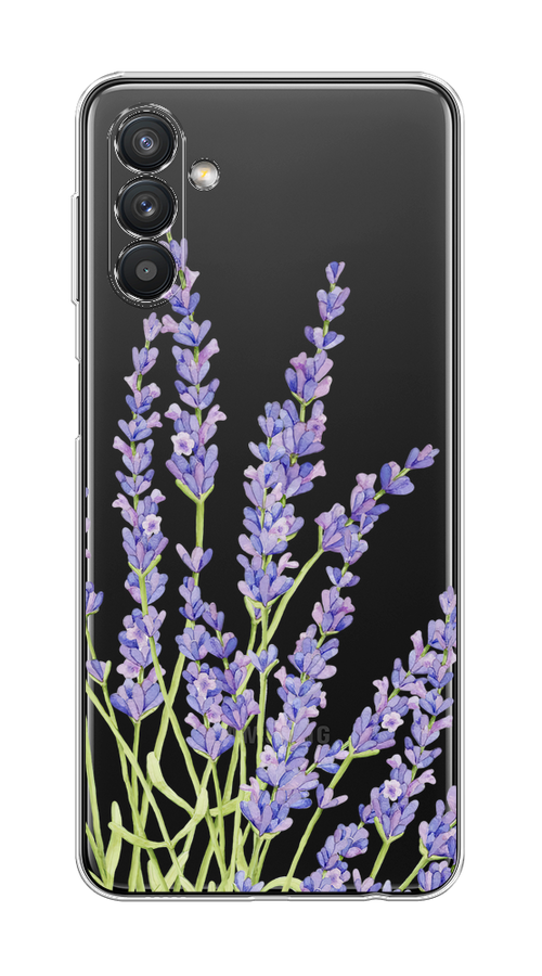 

Чехол на Samsung Galaxy A13 5G/A04s "Лавандовые стебли", Фиолетовый;зеленый, 2104150-1