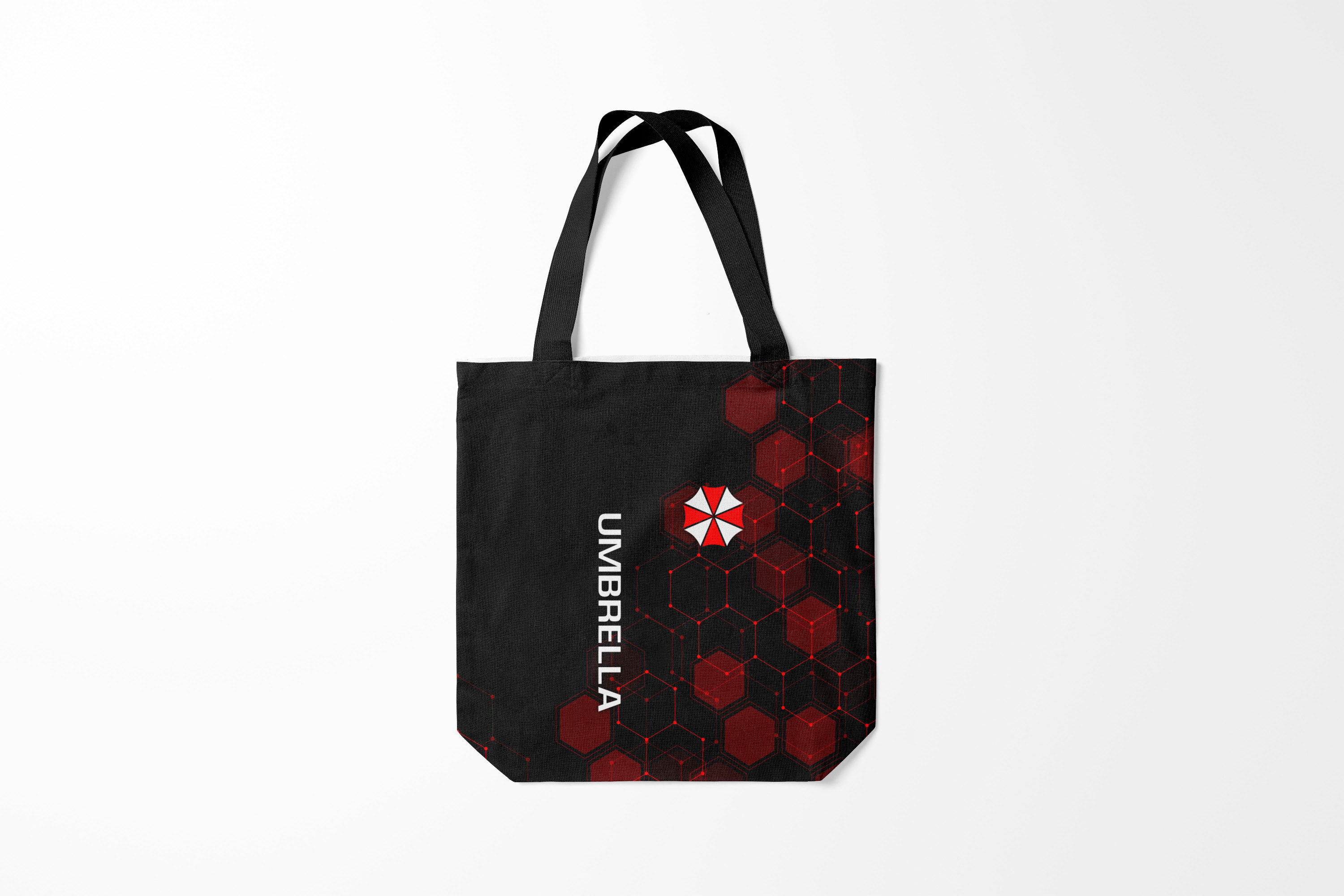 

Сумка шoппер унисекс Burnettie Resident evil UMBRELLA CORP, черный, Resident evil UMBRELLA CORP