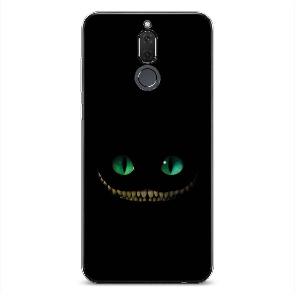 

Чехол Awog для Huawei Nova 2i/Mate 10 Lite "Зеленоглазый чеширский кот", Черный, 6120550-10