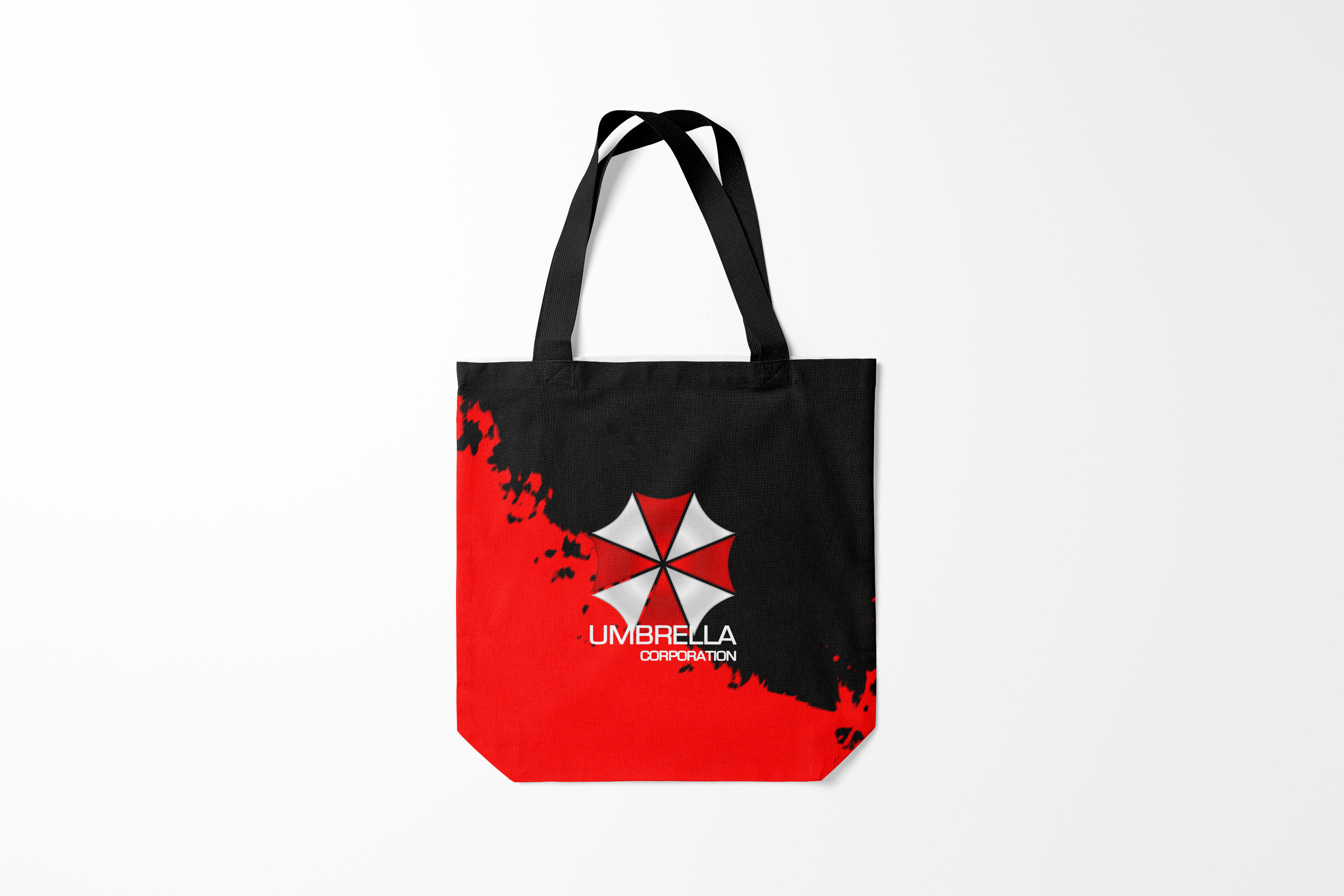

Сумка шoппер унисекс Burnettie Resident evil UMBRELLA CORP, черный; красный, Resident evil UMBRELLA CORP