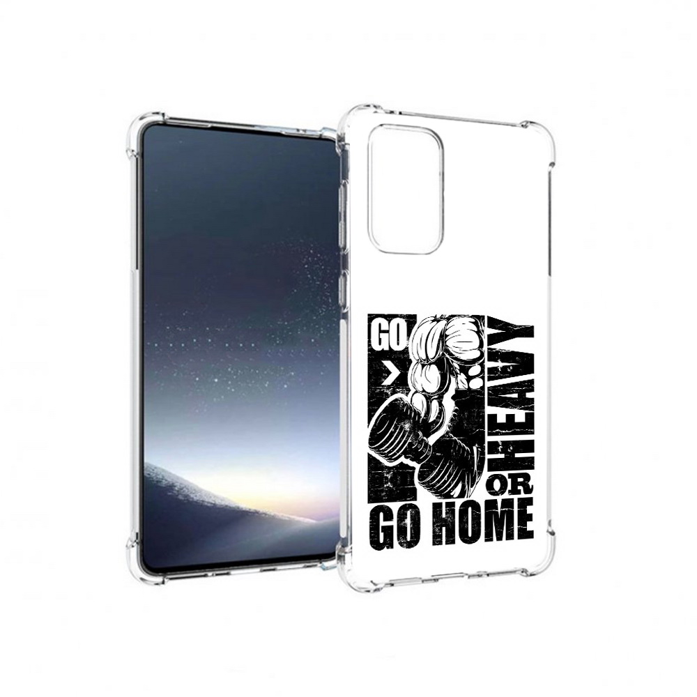 

Чехол MyPads Tocco для Samsung Galaxy A73 накаченные руки (PT226913.548.496), Прозрачный, Tocco