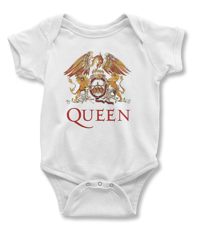

Боди детское WILD CHILD Queen / Рок, цв.белый р.80, Queen / Рок