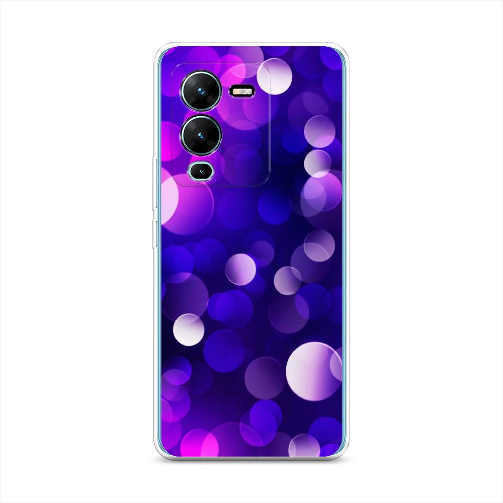 

Чехол на Vivo V25 Pro 5G "Абстракция 27", Фиолетовый, 267450-3