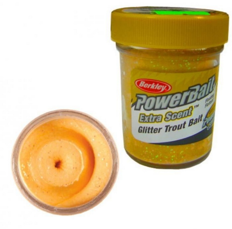 Паста форелевая Berkley PowerBait Select Glitter Trout Bait Salmon Egg 50gr