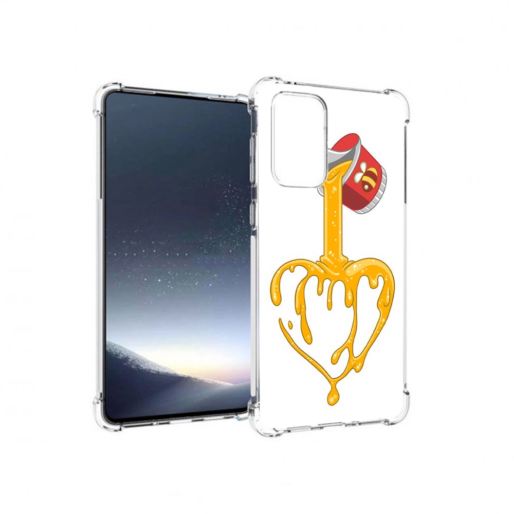 

Чехол MyPads Tocco для Samsung Galaxy A73 медовое сердце (PT226913.548.471), Прозрачный, Tocco