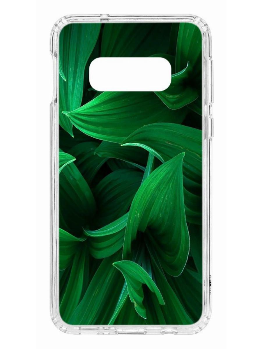 фото Чехол на samsung galaxy s10e kruche print grass кruче