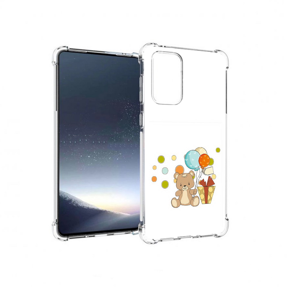 Чехол MyPads Tocco для Samsung Galaxy A73 медвеженок с подарком (PT226913.548.470)