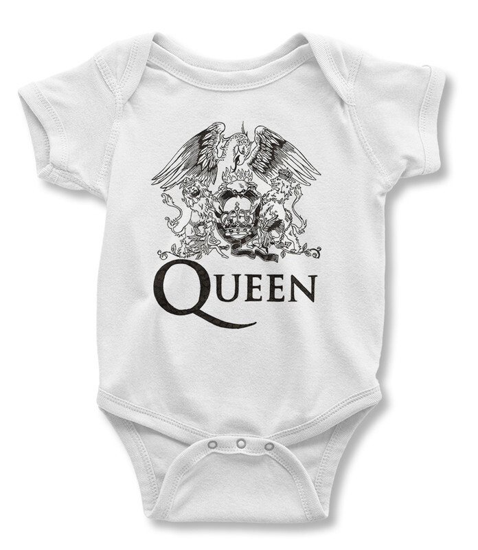

Боди детское WILD CHILD Queen / Рок, цв.белый р.62, Queen / Рок