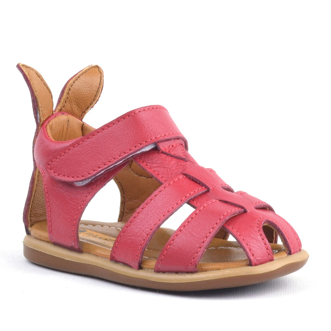 

Детские сандалии Hapshoe р. 20 арт. 21643 (доставка из-за рубежа), Красный, 21643