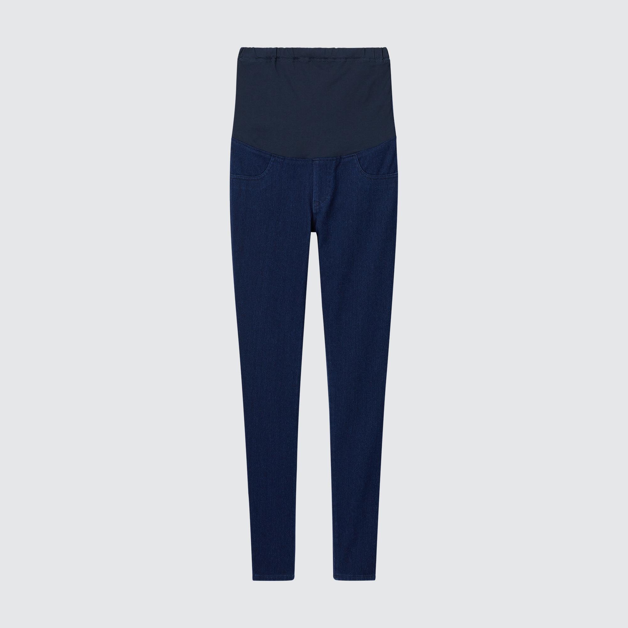 

Брюки для беременных женские UNIQLO 450603COL68 синие S (доставка из-за рубежа), 450603COL68