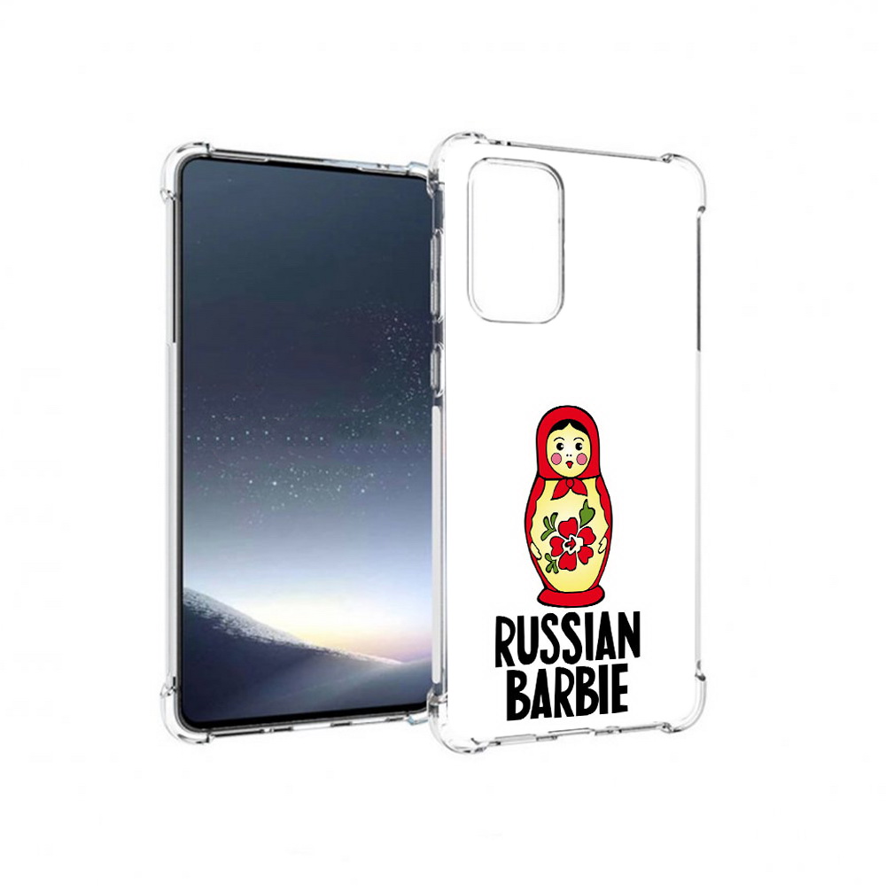 

Чехол MyPads Tocco для Samsung Galaxy A73 матрешка (PT226913.548.459), Прозрачный, Tocco
