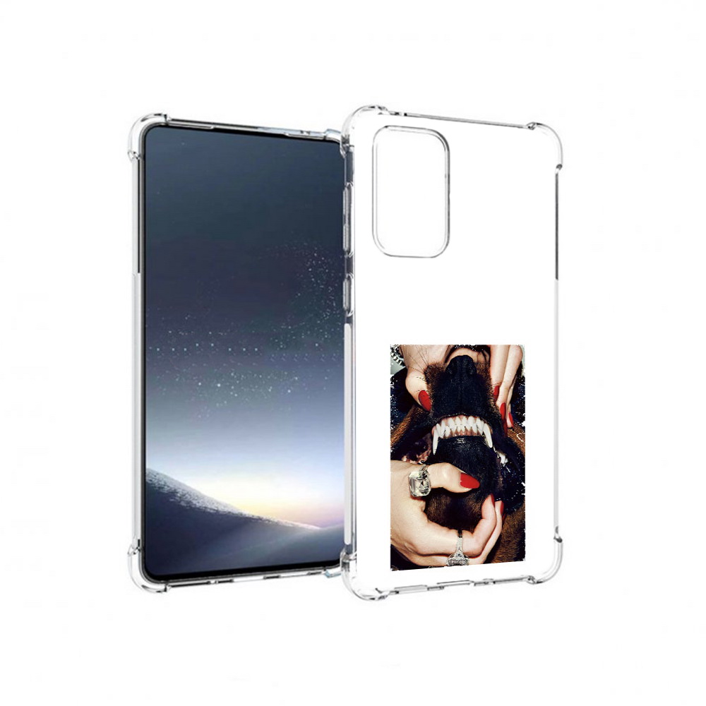 

Чехол MyPads Tocco для Samsung Galaxy A73 маникюр (PT226913.548.457), Прозрачный, Tocco