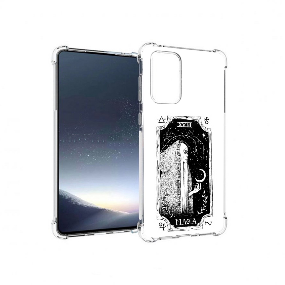 

Чехол MyPads Tocco для Samsung Galaxy A73 лунная магия (PT226913.548.447), Прозрачный, Tocco