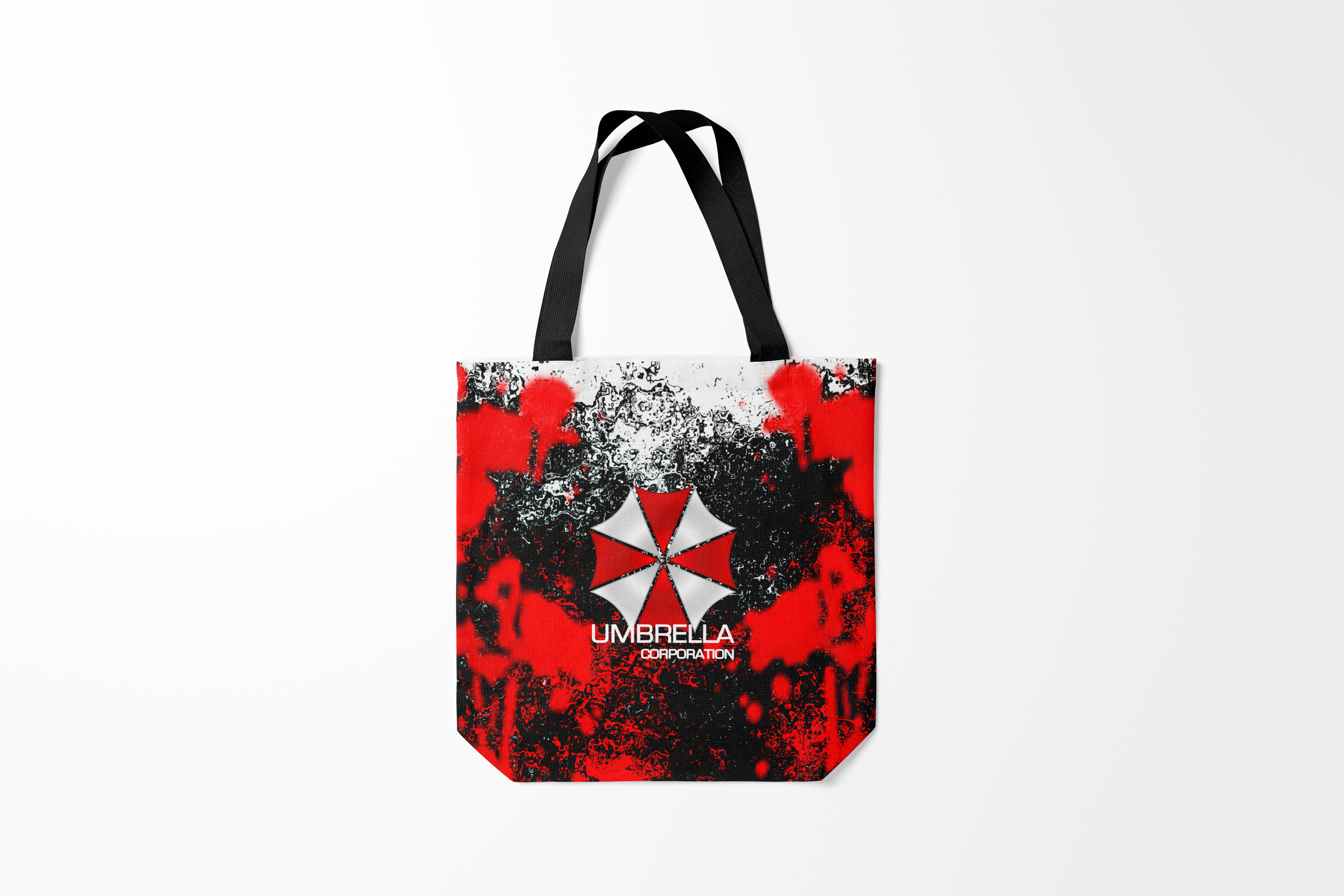 

Сумка шoппер унисекс Burnettie Resident evil UMBRELLA CORP, черный, Resident evil UMBRELLA CORP