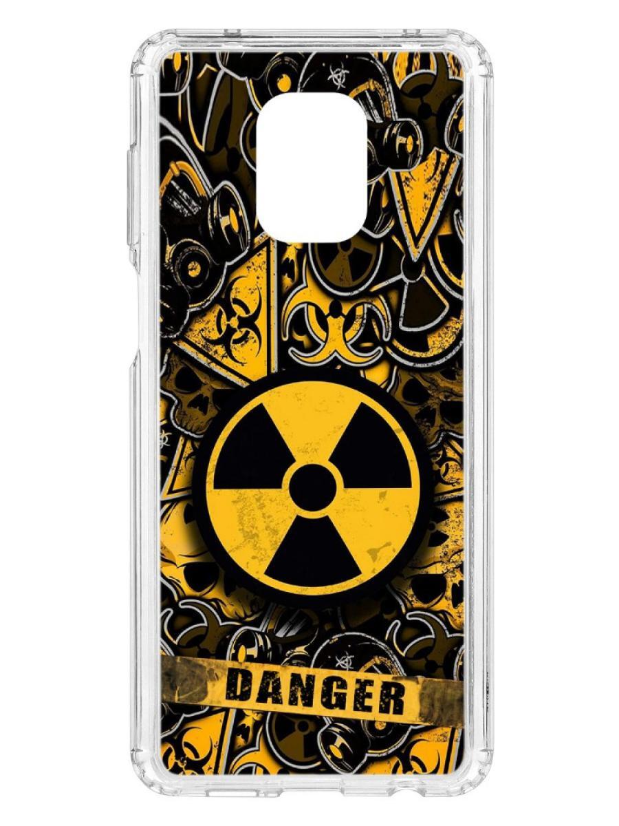 фото Чехол на xiaomi redmi note 9 pro kruche print danger кruче