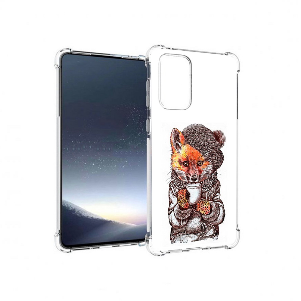 

Чехол MyPads Tocco для Samsung Galaxy A73 лиса в шапке (PT226913.548.437), Tocco