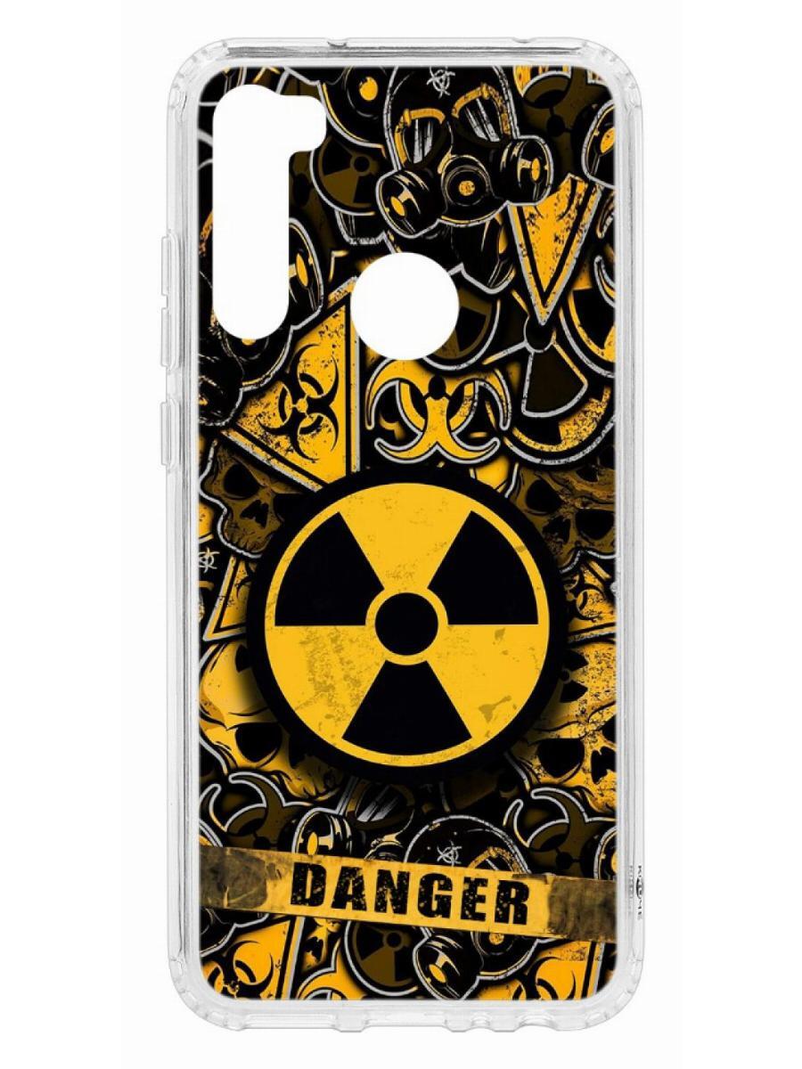 фото Чехол на xiaomi redmi note 8t kruche print danger кruче