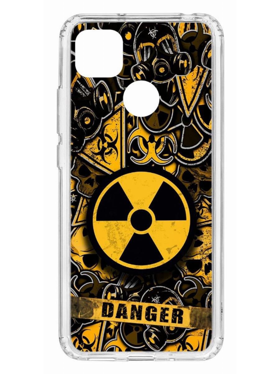 фото Чехол на xiaomi redmi 9c kruche print danger кruче