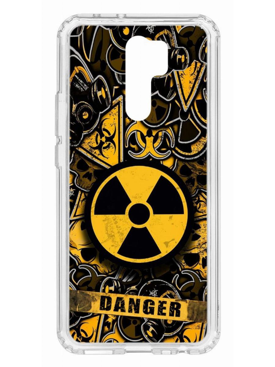 фото Чехол на xiaomi redmi 9 kruche print danger кruче