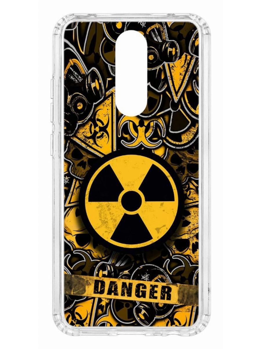 фото Чехол на xiaomi redmi 8 kruche print danger кruче