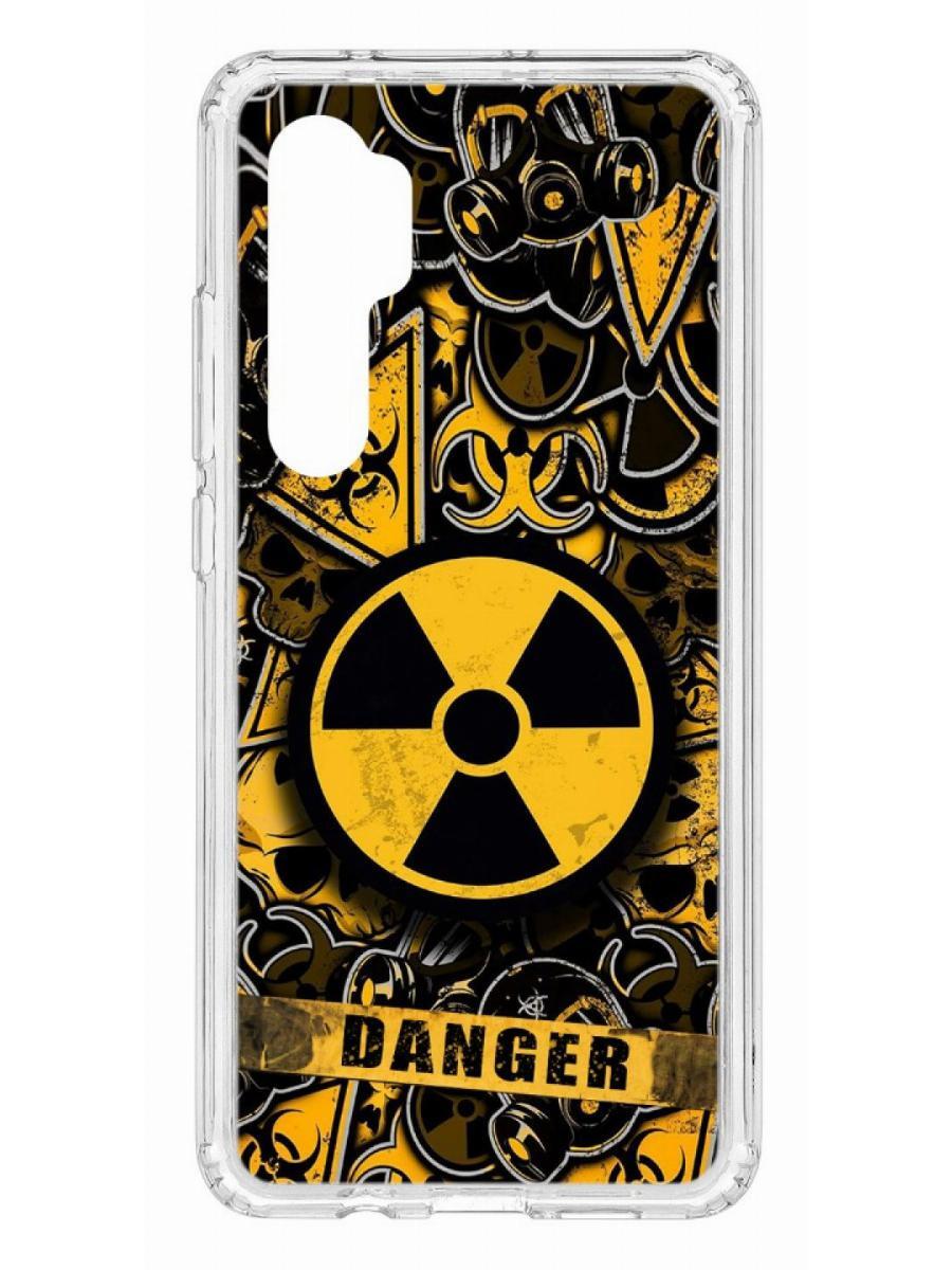 

Чехол на Xiaomi Mi Note 10 Lite Kruche Print Danger