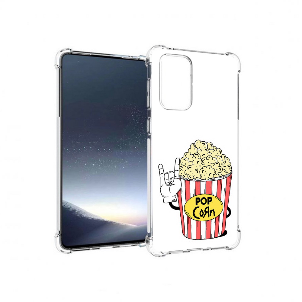 

Чехол MyPads Tocco для Samsung Galaxy A73 крутой попкорн (PT226913.548.427), Прозрачный, Tocco