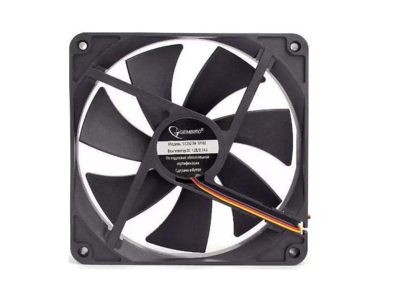 

Корпусной вентилятор Gembird S12025H-3P4M (9862), S12025H-3P4M