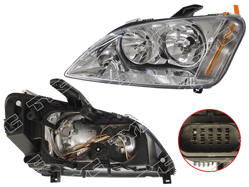 

Фара Ford C-Max 03-07 Lh (левый) Под Электрокорректор TYC арт. TG-431-1158L-LD-EM