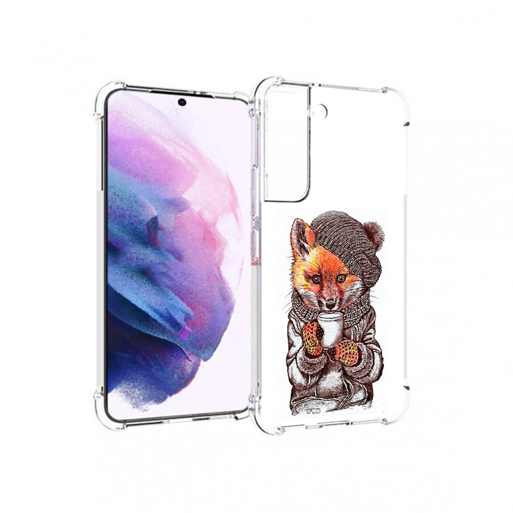 

Чехол MyPads Tocco для Samsung Galaxy S22 лиса в шапке (PT194926.508.437), Tocco