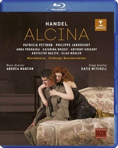 

Handel - Alcina. Patricia Petibon, Philippe Jaroussky, 1 Blu-ray