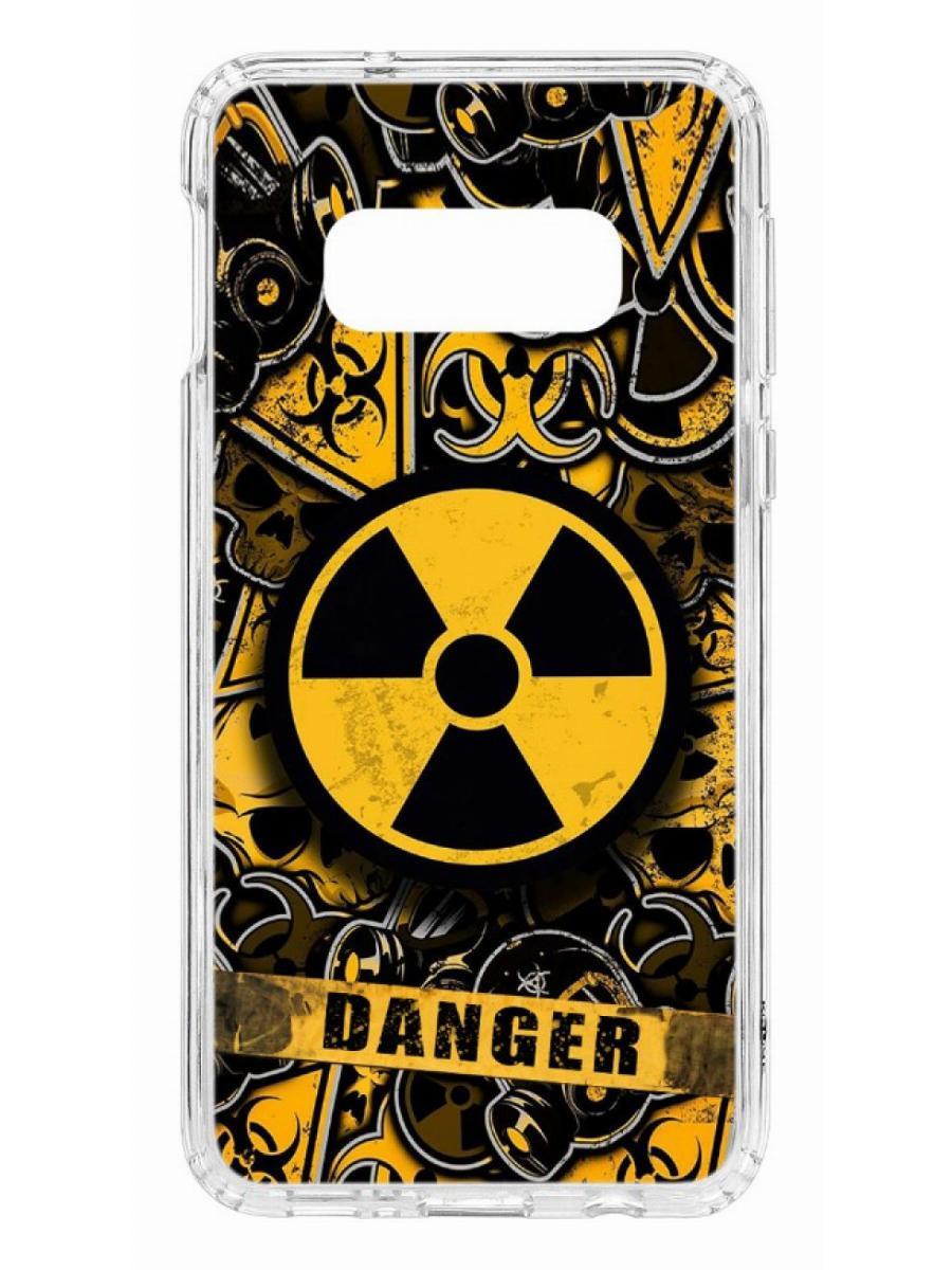 фото Чехол на samsung galaxy s10e kruche print danger кruче