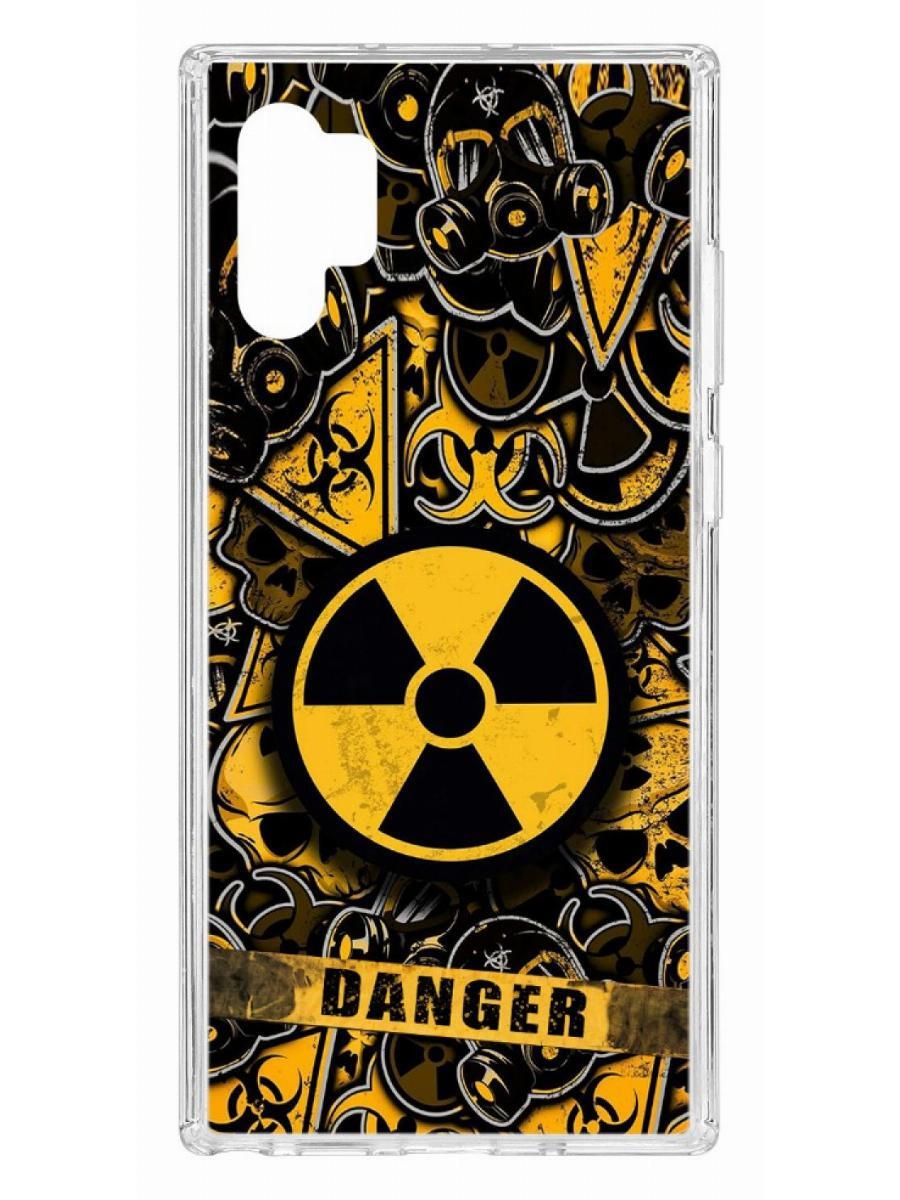 Чехол на Samsung Galaxy Note 10+ Kruche Print Danger