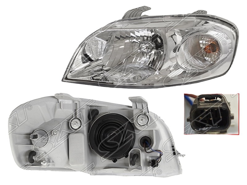 

Фара Chevrolet Aveo T250 05-11 4d Lh (левый) Под Электрокорректор Sat арт. ST-235-1104L-EM