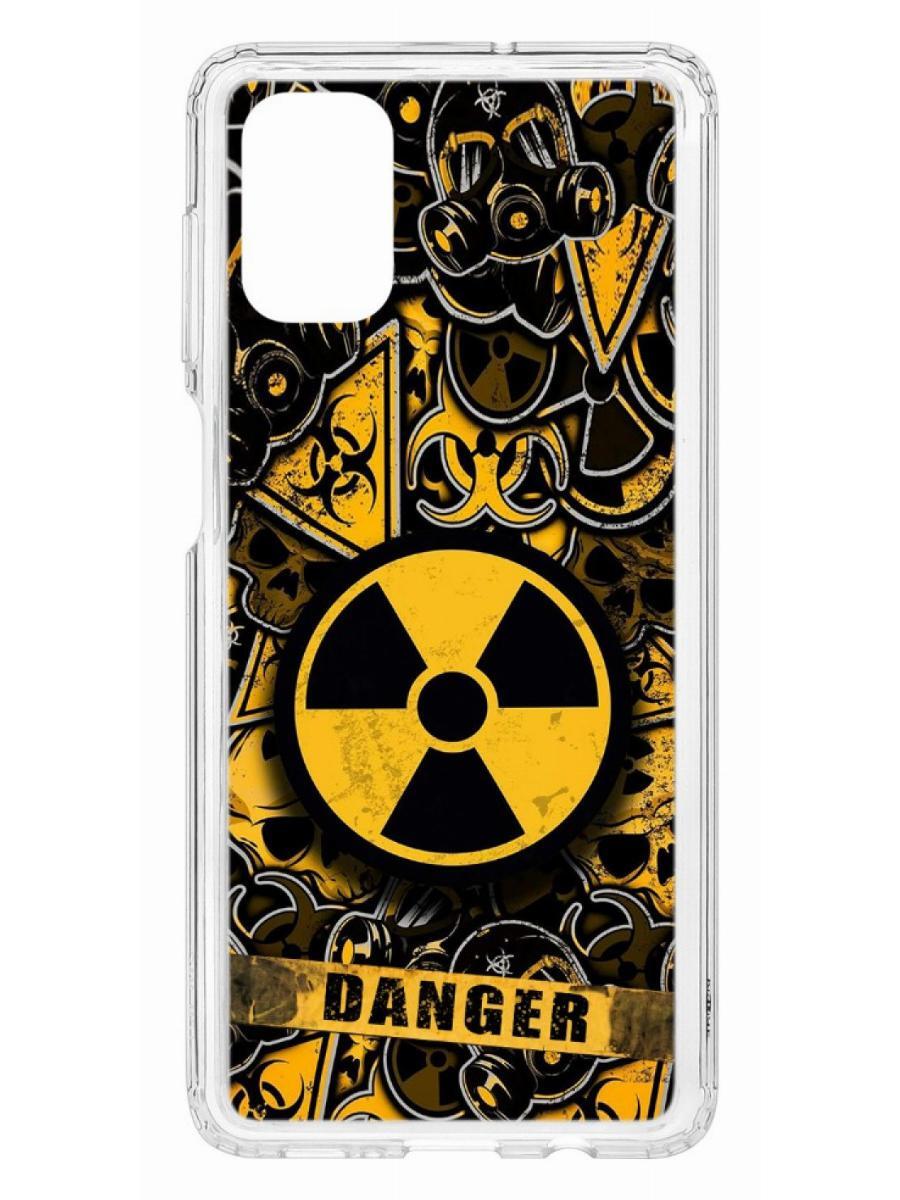 фото Чехол на samsung galaxy m51 kruche print danger кruче