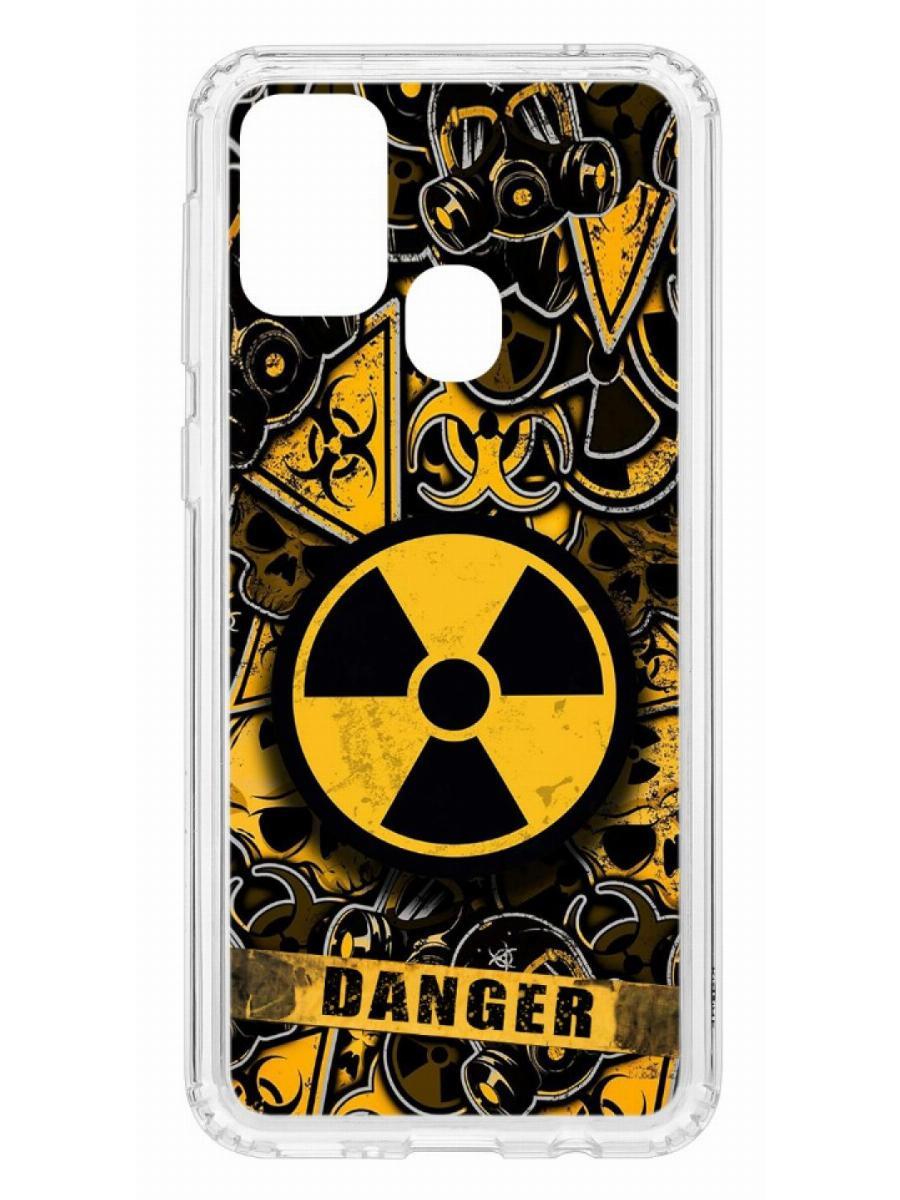 фото Чехол на samsung galaxy m31 kruche print danger кruче