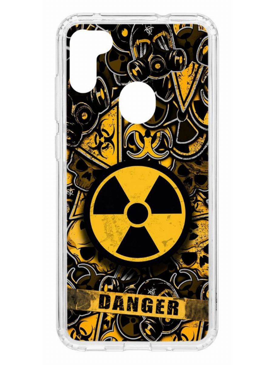 Чехол на Samsung Galaxy M11 Kruche Print Danger