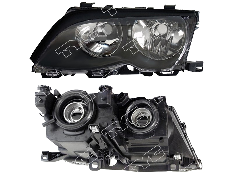 

Фара Bmw E46 01-05 Lh (левый) Черная TYC арт. TG-444-1128BL
