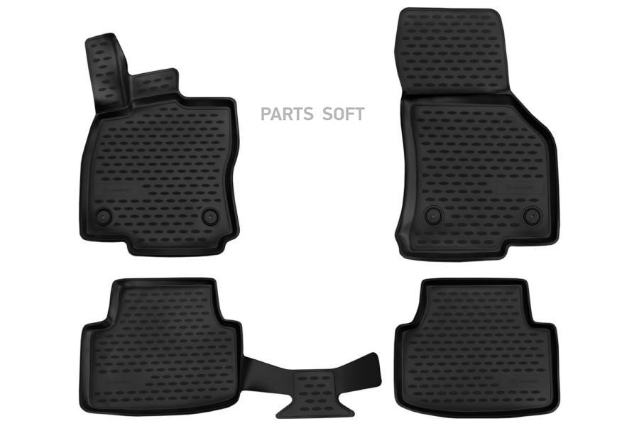 

AUTOFAMILY Коврики 3D в салон подходят для SKODA Octavia , IIIp , IV ), 2013-2019, 2020->,