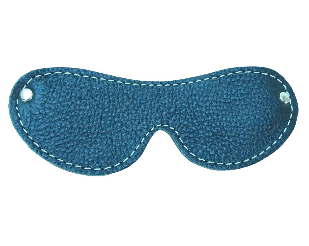 Маска BDSM Арсенал на глаза кожаная