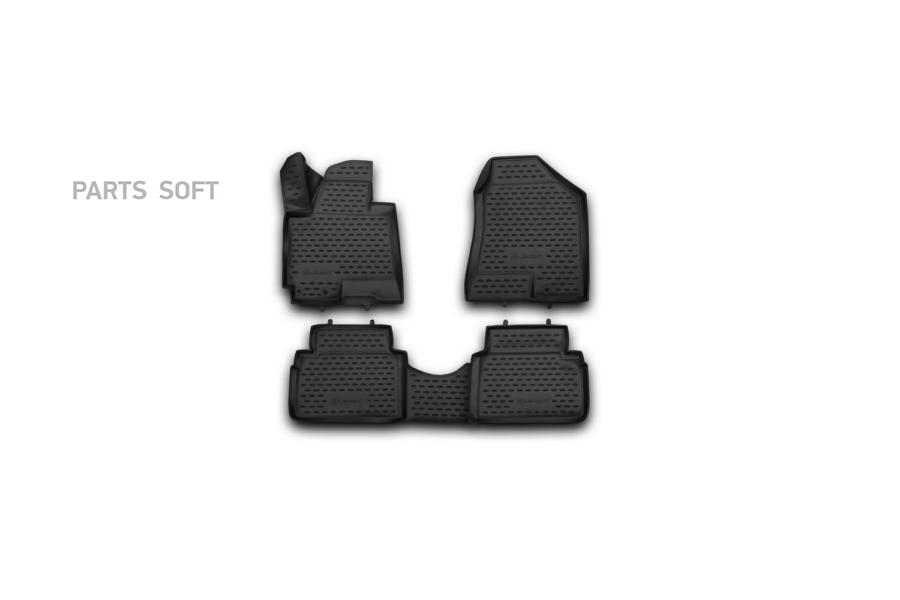 

AUTOFAMILY NLC3D2036210K Коврики 3D в салон HYUNDAI ix35 2010->, 4 шт. (полиуретан)